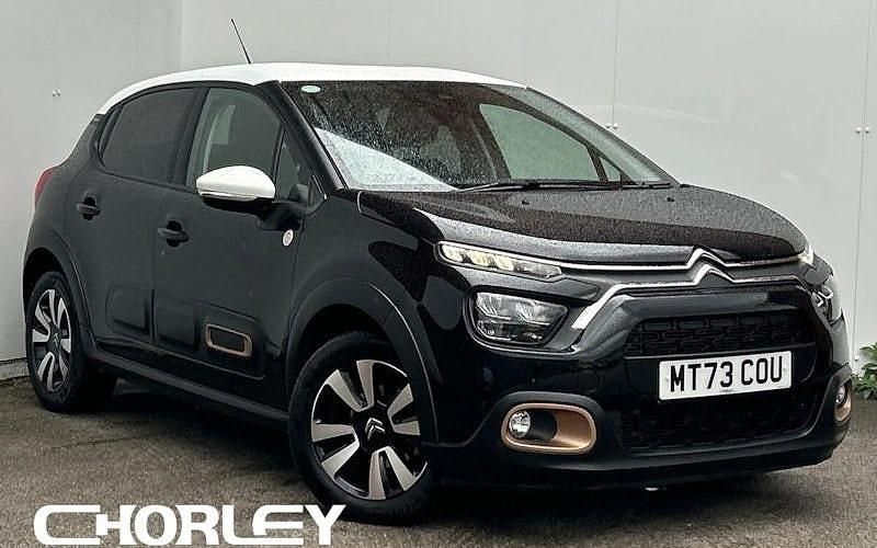 Used Citroën C3 PureTech 110 HP (80 kW) 2023 Black Hatchback