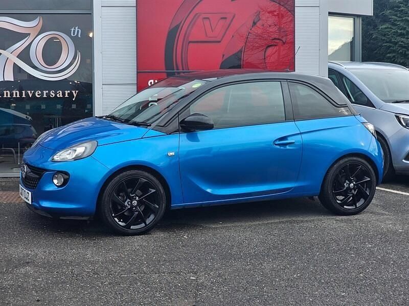Used Vauxhall Adam S 70 HP (51 kW) 2017 Blue Hatchback