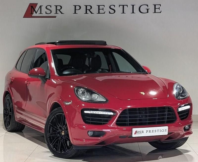 Red Used 2014 Porsche Cayenne Turbo SUV | £24,950 - Image 1/4