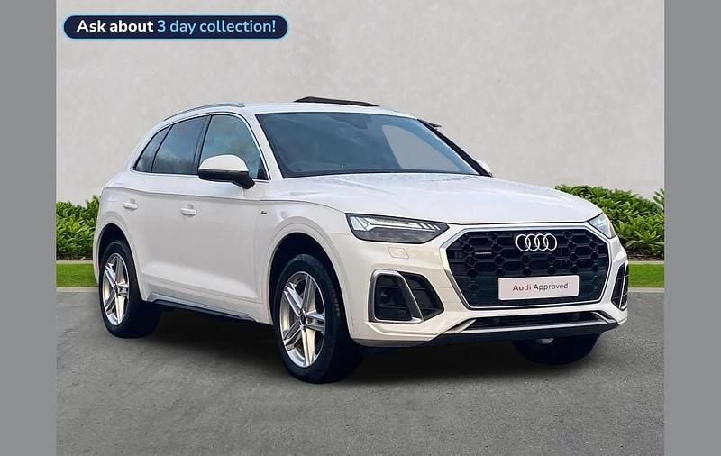 Used Audi Q5 S-Line 295 HP (216 kW) 2023 White SUV