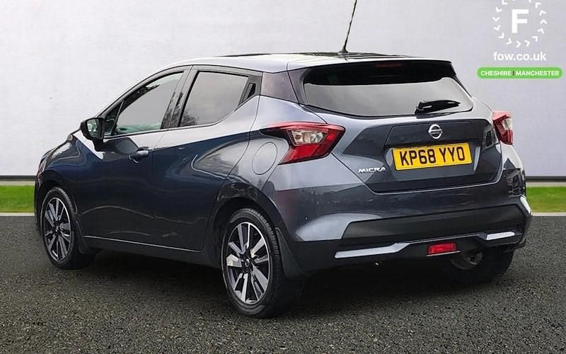 Used Nissan Micra N-Connecta 90 HP (66 kW) 2018 Grey Hatchback