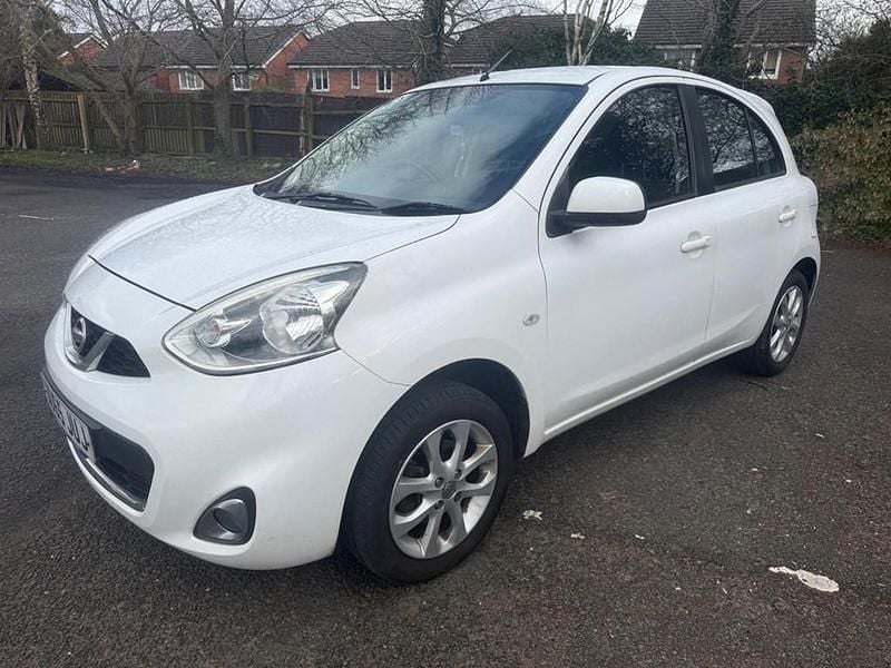 Used Nissan Micra Acenta 2015 White Hatchback