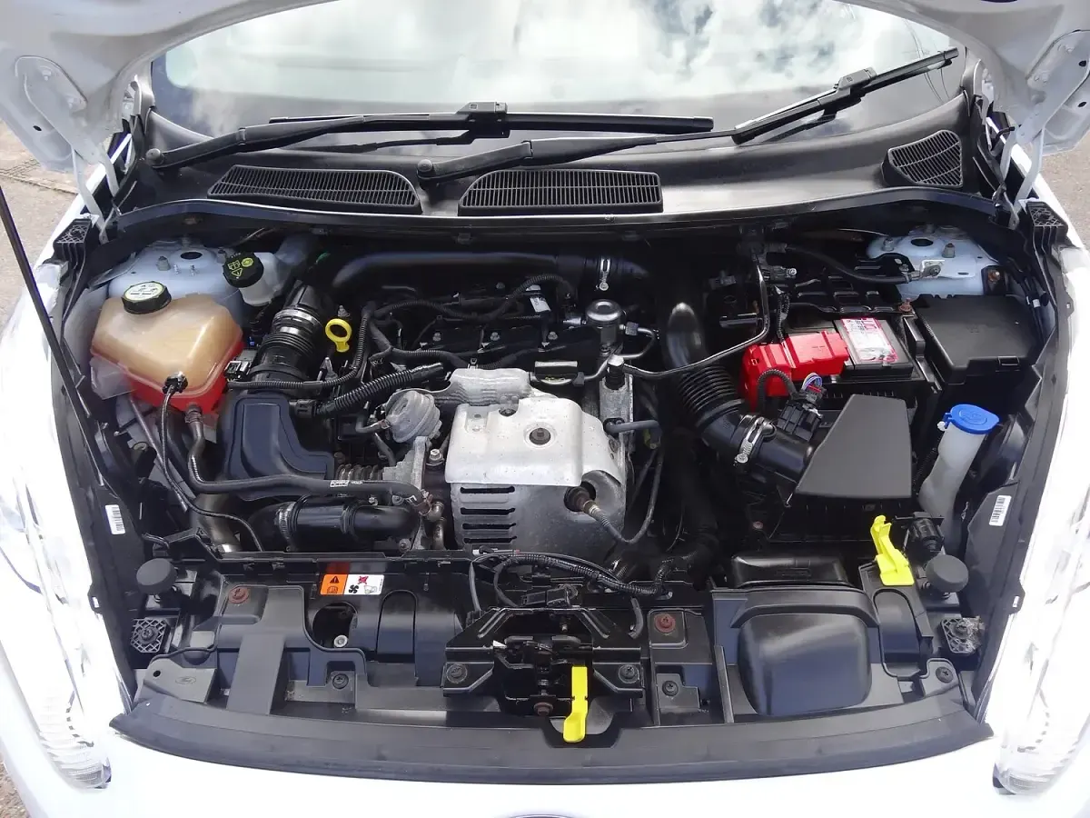 Used Ford Fiesta Zetec 100 HP (73 kW) 2014 White Hatchback