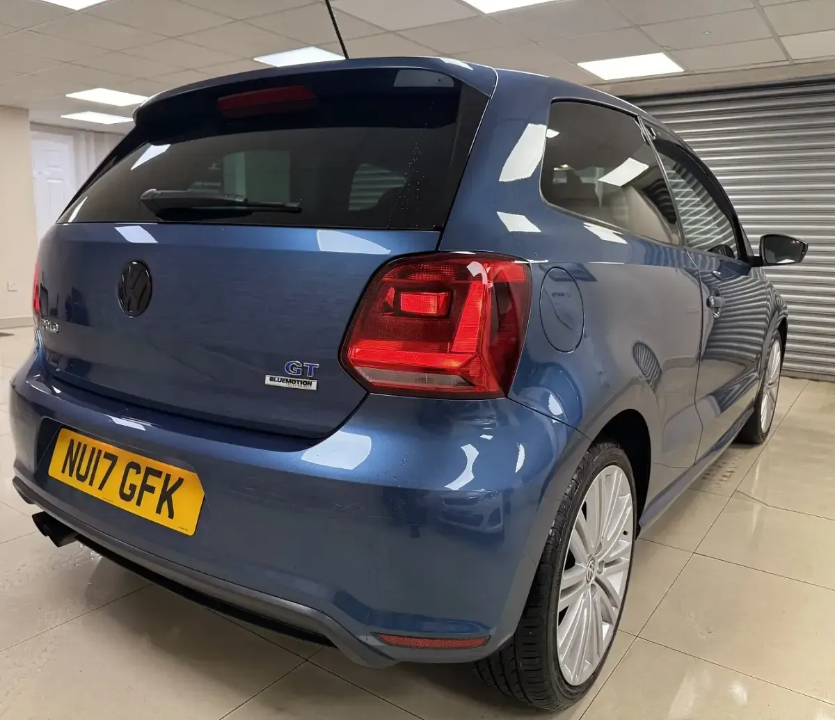 Usado VW Polo BlueGT 2017 Azul Utilitario