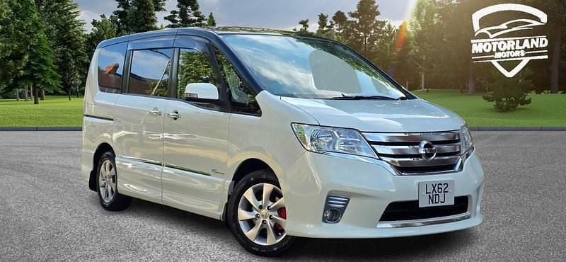 White Used 2013 Nissan Serena Pure MPV | £7,999 (Super price) - Image 1/4