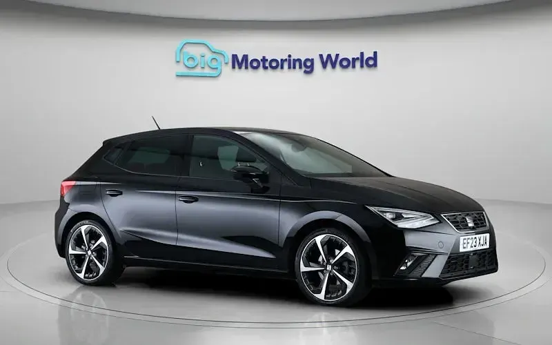 Used Seat Ibiza FR Sport 110 HP (80 kW) 2023 Black Hatchback