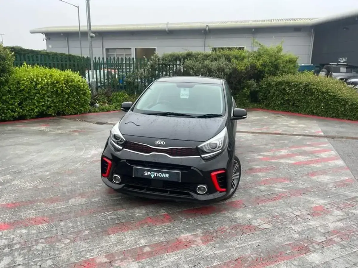 Used Kia Picanto GT-Line 83 HP (61 kW) 2020 Black Hatchback
