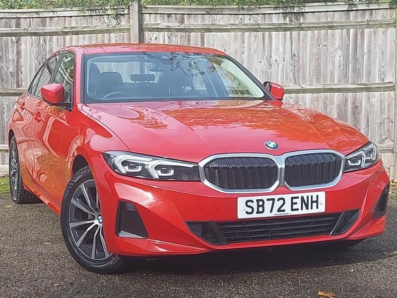 Red Used 2023 BMW 320 Sport Line Sedan | £25,998 (Fair price) - Image 1/4