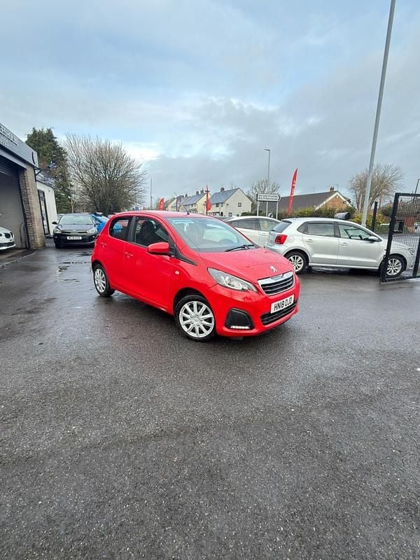 Red Used 2018 Peugeot 108 Active Hatchback | £5,995 (Super price) - Image 1/4
