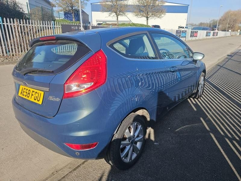 Used Ford Fiesta Zetec 2008 Green Hatchback