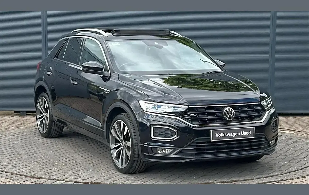 Used VW T-Roc R-line 150 HP (110 kW) 2019 Black SUV