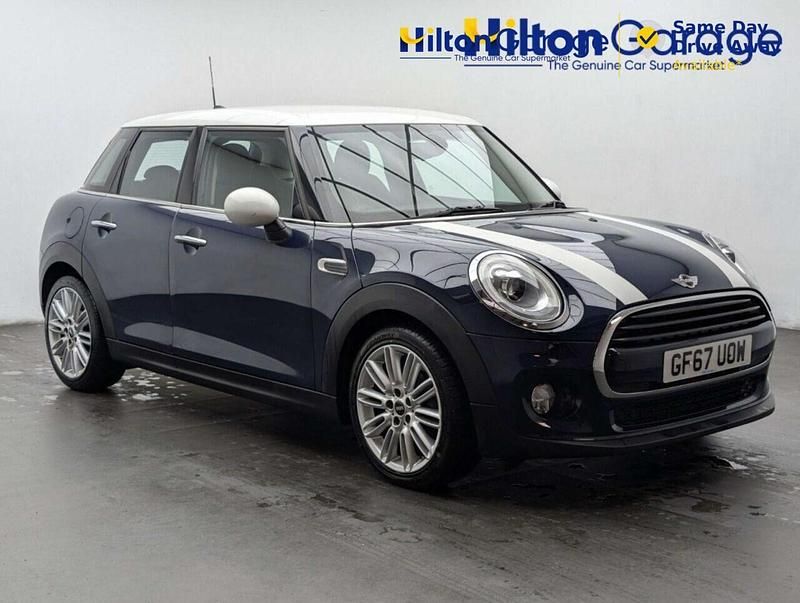 Usado Mini Cooper Hatch 136 HP (100 kW) 2017 Azul Citadino