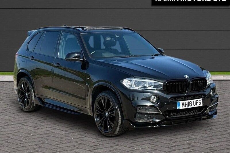 Black Used 2018 BMW X5 M Sport SUV | £32,998 (Expensive) - Image 1/1