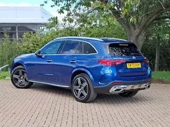 Used Mercedes GLC220 AMG Line Premium 197 HP (144 kW) 2023 Blue SUV