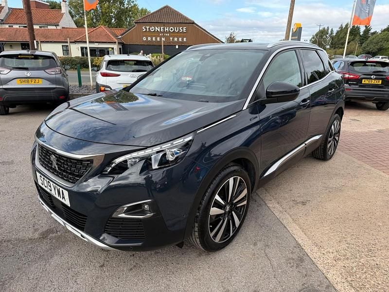 Grey Used 2019 Peugeot 3008 GT-line Hatchback | £10,995 (Fair price) - Image 1/4