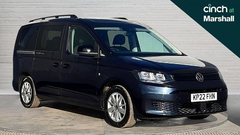 Blue Used 2022 VW Caddy Maxi California MPV | £27,407 (Fair price) - Image 1/4