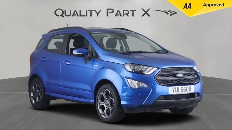 Blue Used 2022 Ford Ecosport ST-Line SUV | £9,774 (Good price) - Image 1/4
