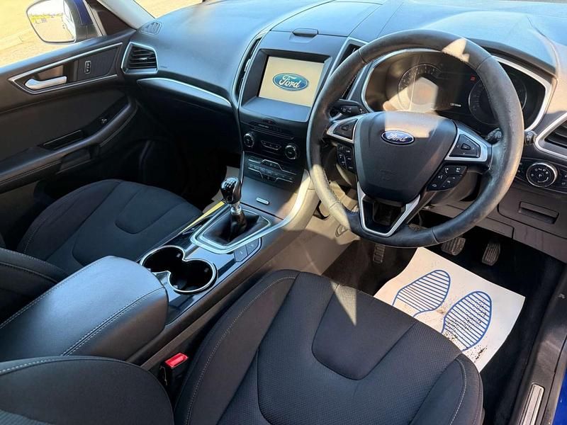 Begagnad Ford S-MAX Titanium 150 HK (110 kW) 2016 Blå Minibuss