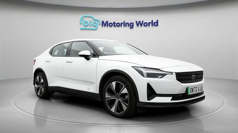 Used Polestar 2 Standard Range Single Motor 200 kW (272 HP) 2022 White Hatchback