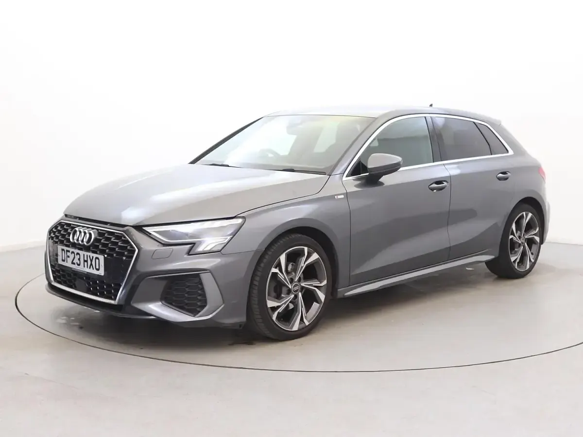 Used Audi A3 S-Line 110 HP (80 kW) 2023 Grey Sedan