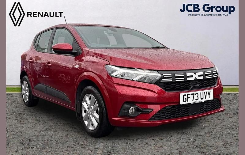 Used Dacia Sandero Expression 90 HP (66 kW) 2023 Red Hatchback