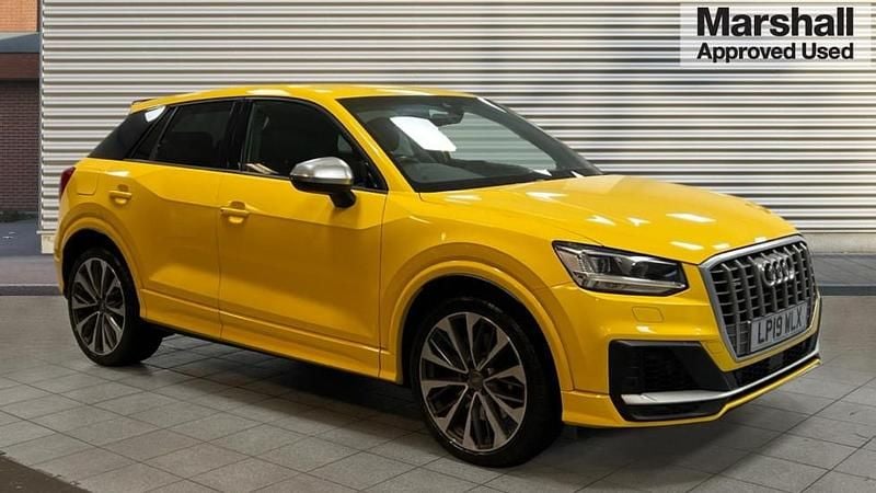 Yellow Used 2019 Audi SQ2 Design SUV | £20,663 (Fair price) - Image 1/4
