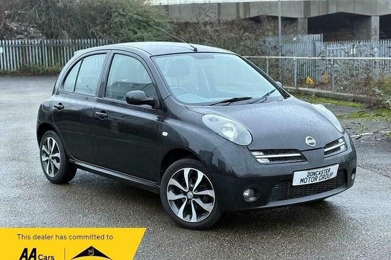 Used Nissan Micra 79 HP (58 kW) 2008 Black Hatchback