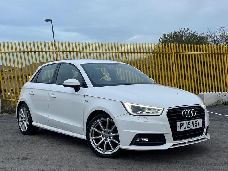 White Used 2015 Audi A1 Sportback S-Line Hatchback | £8,694 (Fair price) - Image 1/4