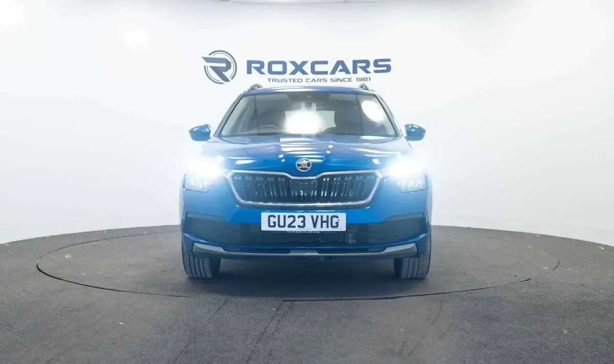 Used Skoda Kamiq SE Drive 150 HP (110 kW) 2023 Blue SUV