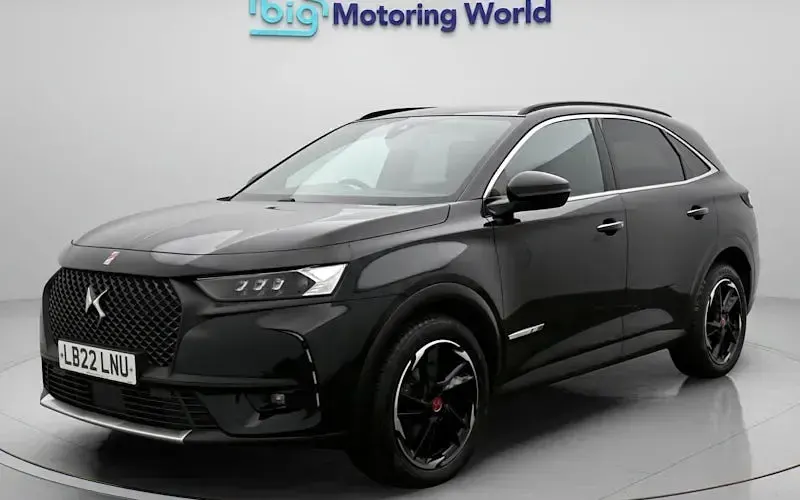Used DS Automobiles DS7 Crossback Performance Line Plus 131 HP (96 kW) 2022 Black SUV