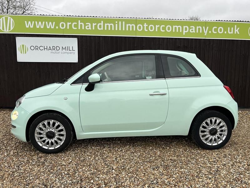 Used Fiat 500 Lounge 69 HP (50 kW) 2018 Green Hatchback