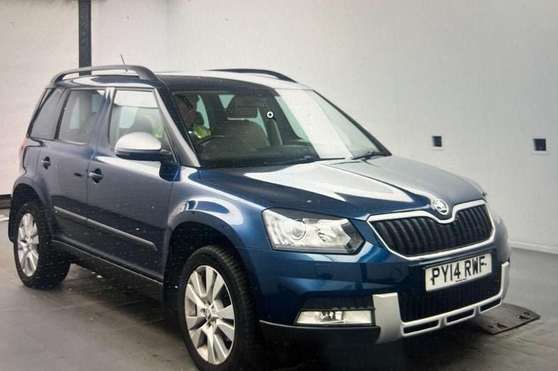 Blue Used 2014 Skoda Yeti Elegance SUV | £7,490 (Good price) - Image 1/1