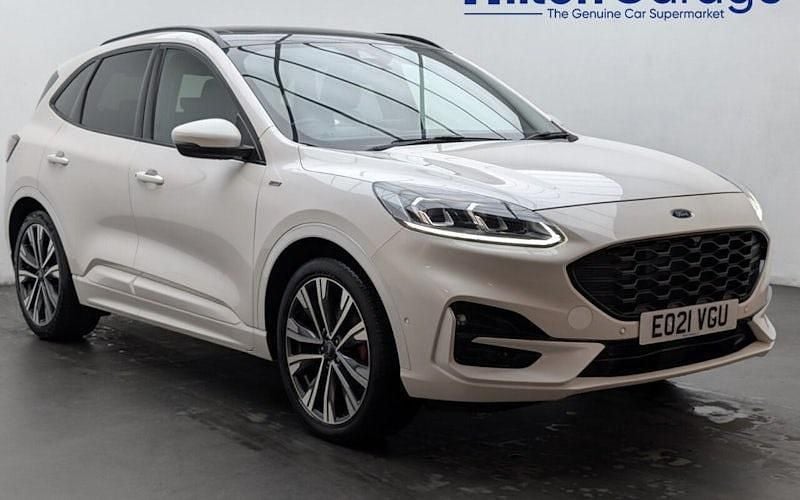 White Used 2021 Ford Kuga ST-Line X SUV | £18,150 (Fair price) - Image 1/4