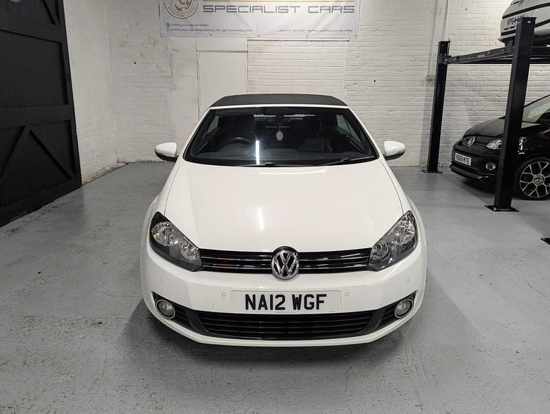 Used VW Golf Cabriolet GT 140 HP (102 kW) 2012 White Cabriolet