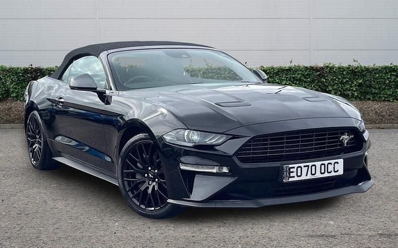 Used Ford Mustang Convertible 310 HP (228 kW) 2019 Black Cabriolet