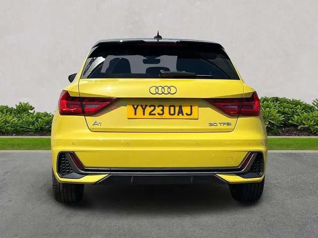 Used Audi A1 S-Line 110 HP (80 kW) 2023 Yellow SUV