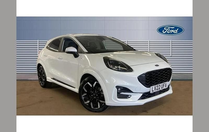White Used 2022 Ford Puma ST-Line X SUV | £13,974 (Fair price) - Image 1/4