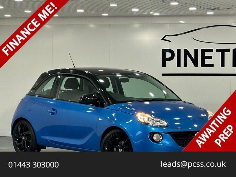 Used Vauxhall Adam S 70 HP (51 kW) 2019 Blue Hatchback