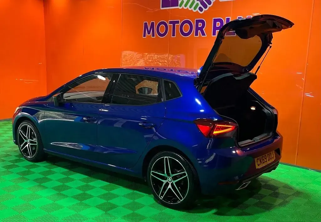 Used Seat Ibiza FR Sport 115 HP (84 kW) 2019 Blue Hatchback