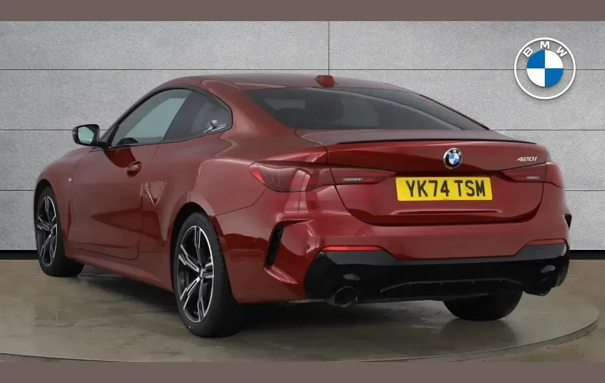 Used BMW 420 M Sport 180 HP (132 kW) 2025 Red Coupe
