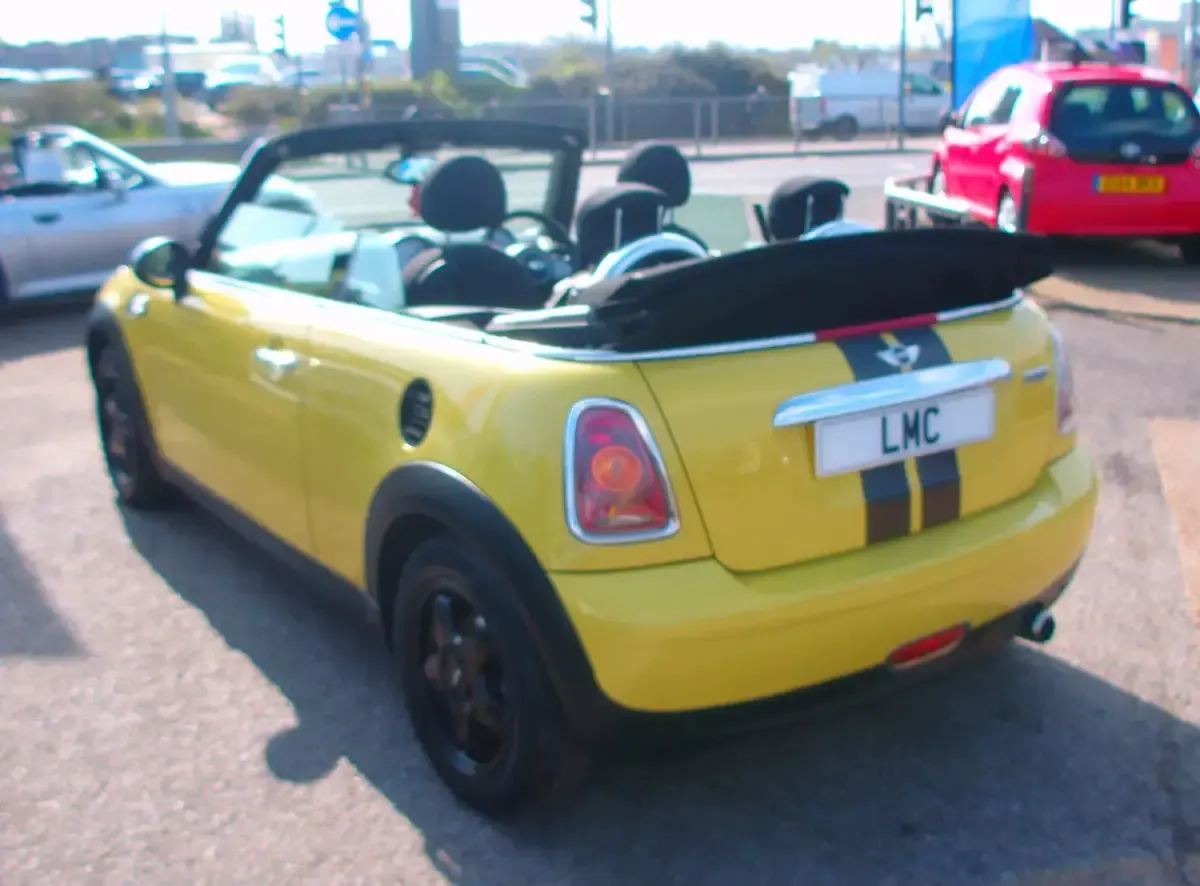 Used Mini Cooper Cabriolet 2010 Yellow Cabriolet
