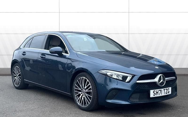 Blue Used 2022 Mercedes A180 Executive Hatchback | £20,944 (Fair price) - Image 1/4