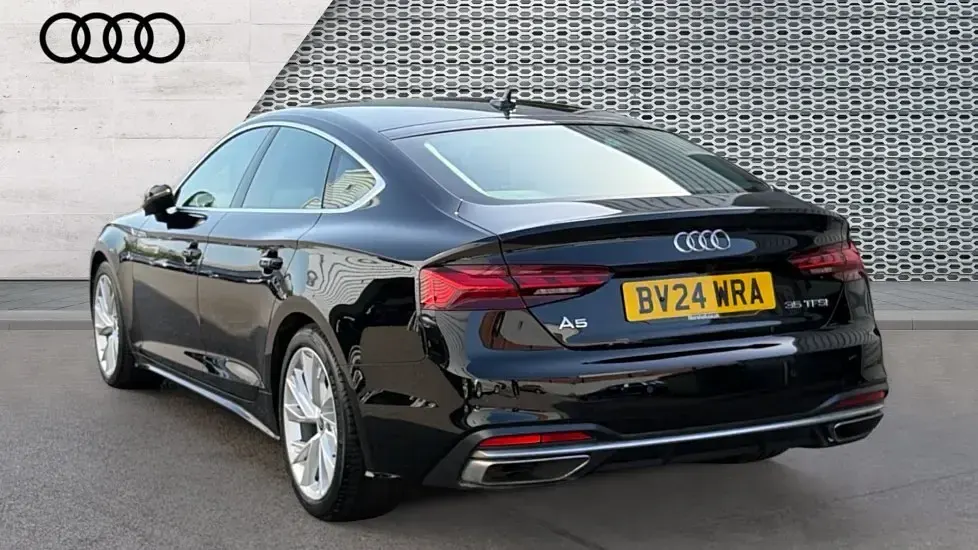 Used Audi A5 Sportback Sport 150 HP (110 kW) 2024 Black Hatchback