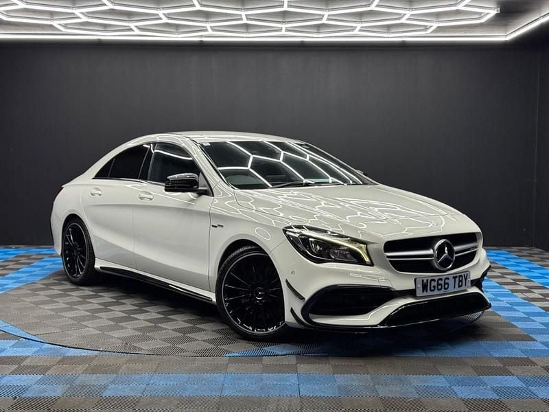 Used Mercedes CLA45 AMG 2016 White Sedan