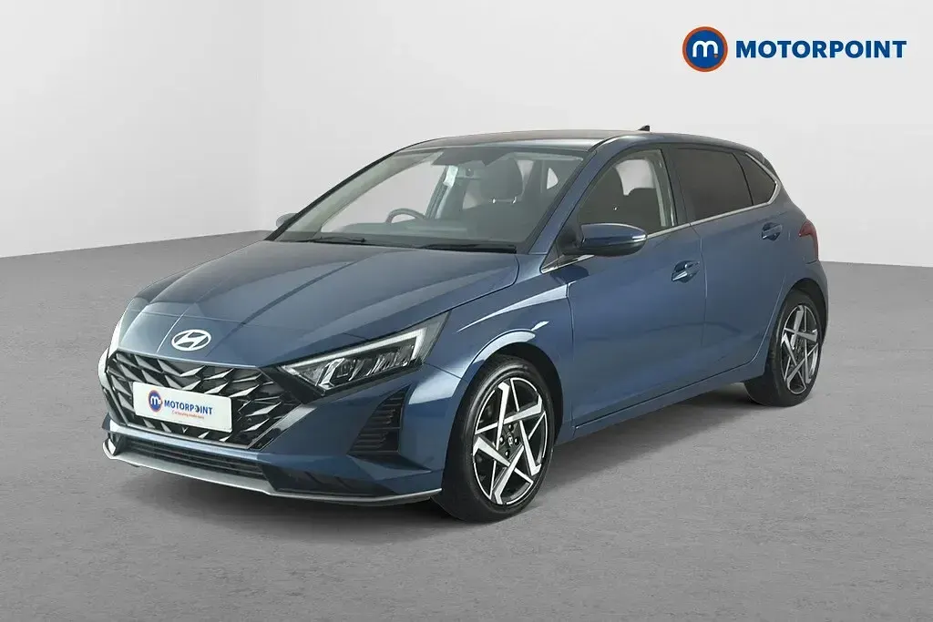 Used Hyundai i20 Premium 2025 Blue Hatchback