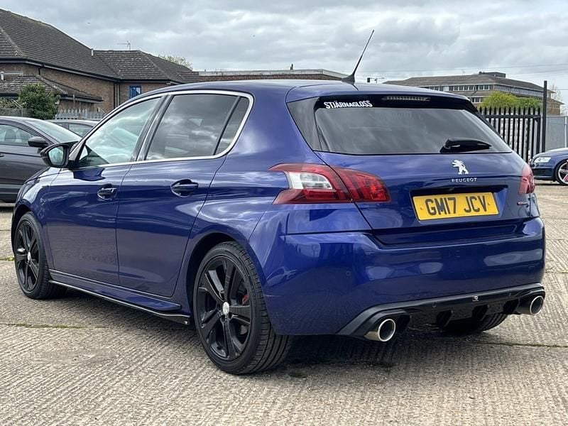 Used Peugeot 308 GT-line 2017 Blue Hatchback