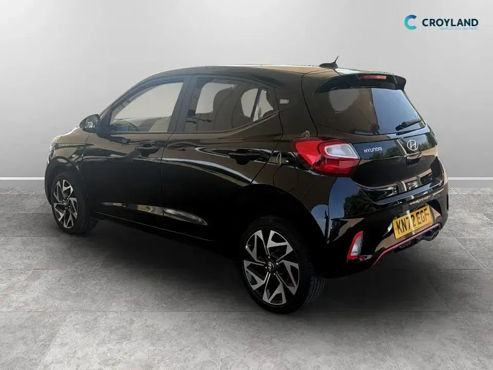 Used Hyundai i10 N Line 100 HP (73 kW) 2022 Black Hatchback