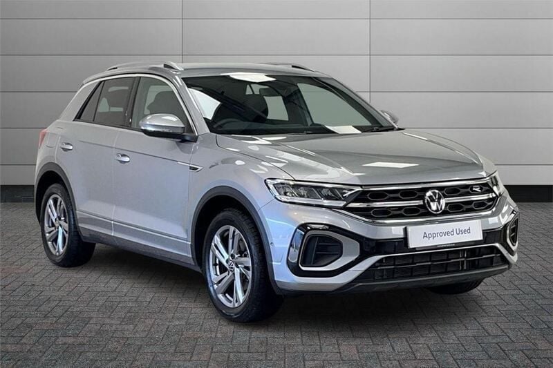Silver Used 2024 VW T-Roc R-line SUV | £27,990 (Fair price) - Image 1/4
