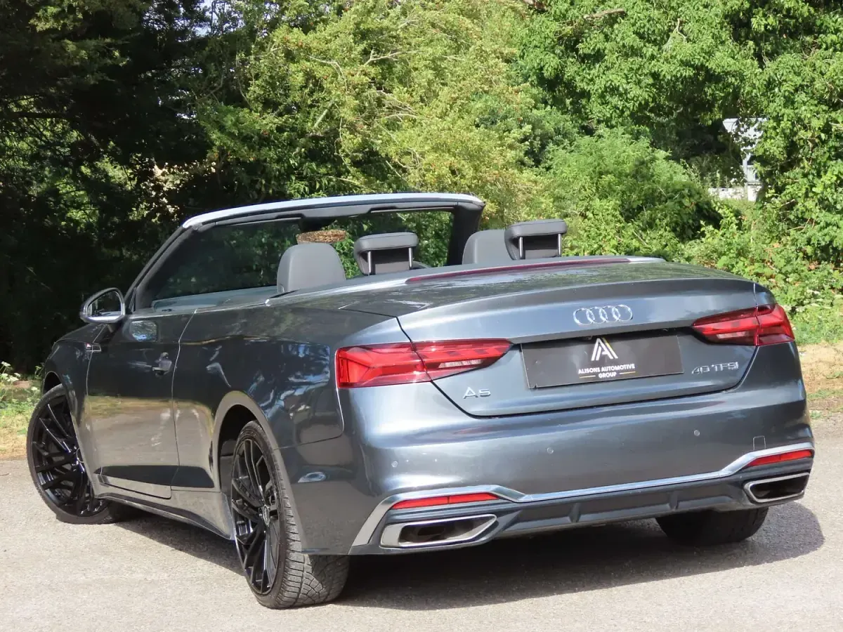 Used Audi A5 Cabriolet S-Line 2021 Grey Cabriolet