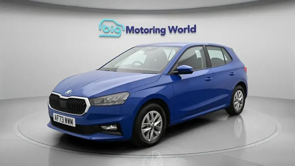 Used Skoda Fabia Comfort 110 HP (80 kW) 2023 Blue Hatchback